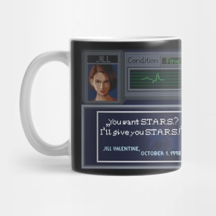 Resident Evil Pixel Art Mug